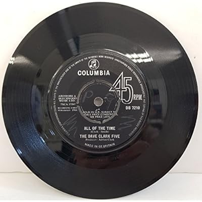 THE DAVE CLARK FIVE, bits and pieces, B side all of the time, DB 7210, 7" single