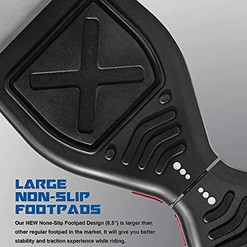 8,5 Polegadas Cross Off Hoverboard Led Overboard Skate Electrico Scooter Bluetooth Luuk Young (Hip P