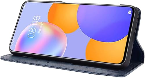 Miniatura 4 de Funda para Huawei Y9A Caso,Funda para Huawei Y9A FRL-22 FRL-23  Enjoy 20 Plus 5G FRL-AN00 FRL-AN00a FRL-TN00 Funda PU Cuero Flip Cover Azul