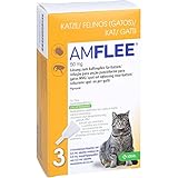 Amflee 50mg Spot On Solution For Auftropfen for Cats 3 Pcs Solution