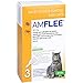 Amflee 50mg Spot On Solution For Auftropfen for Cats 3 Pcs Solution