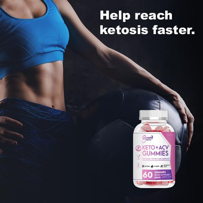 Miniatura 4 de kivus Gomitas de verano Keto - Gomitas cetogénicas ACV de verano (individuales, 60 gomitas)