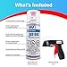 Moshify Spraymax 2K Clear Coat Aerosol Spray Can - High Gloss for Automotive Car Repair and New Paint Jobs - Two Stage Clear Coat - Bundled Spray Can Trigger
