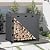 Easy-Going 4 Feet Outdoor Log Rack Cover Waterproof Weatherproof Firewood Cover with Openable Front Flap (Cover Only, Rack not Included)