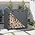 Easy-Going 4 Feet Outdoor Log Rack Cover Waterproof Weatherproof Firewood Cover with Openable Front Flap (Cover Only, Rack not Included)