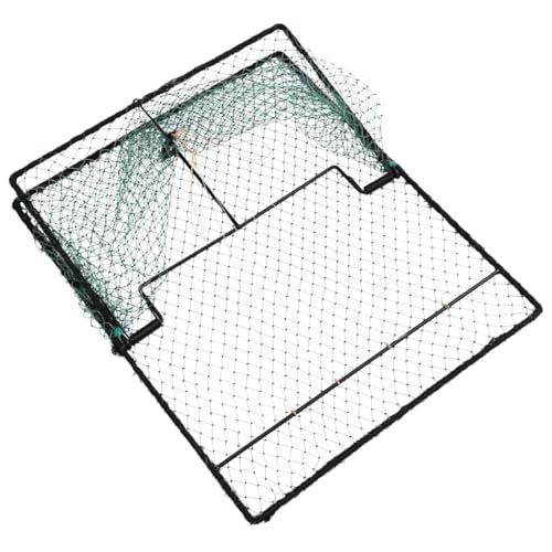 vidaXL Vogelfalle Grün 50 x 60 cm Polyethylen, Garten und Terrasse, rechteckiger, moderner, Faltbarer Vogelkäfig, Tierkontrolle, Wildtierschutz