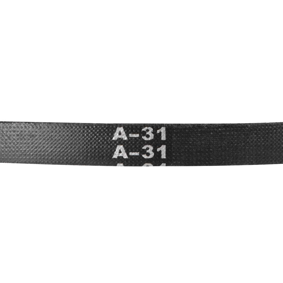 sourcing map A31 Courroies Trapézoïdales 31" Pas Longueur A-Section Caoutchouc Courroie Entraînement 2Pcs