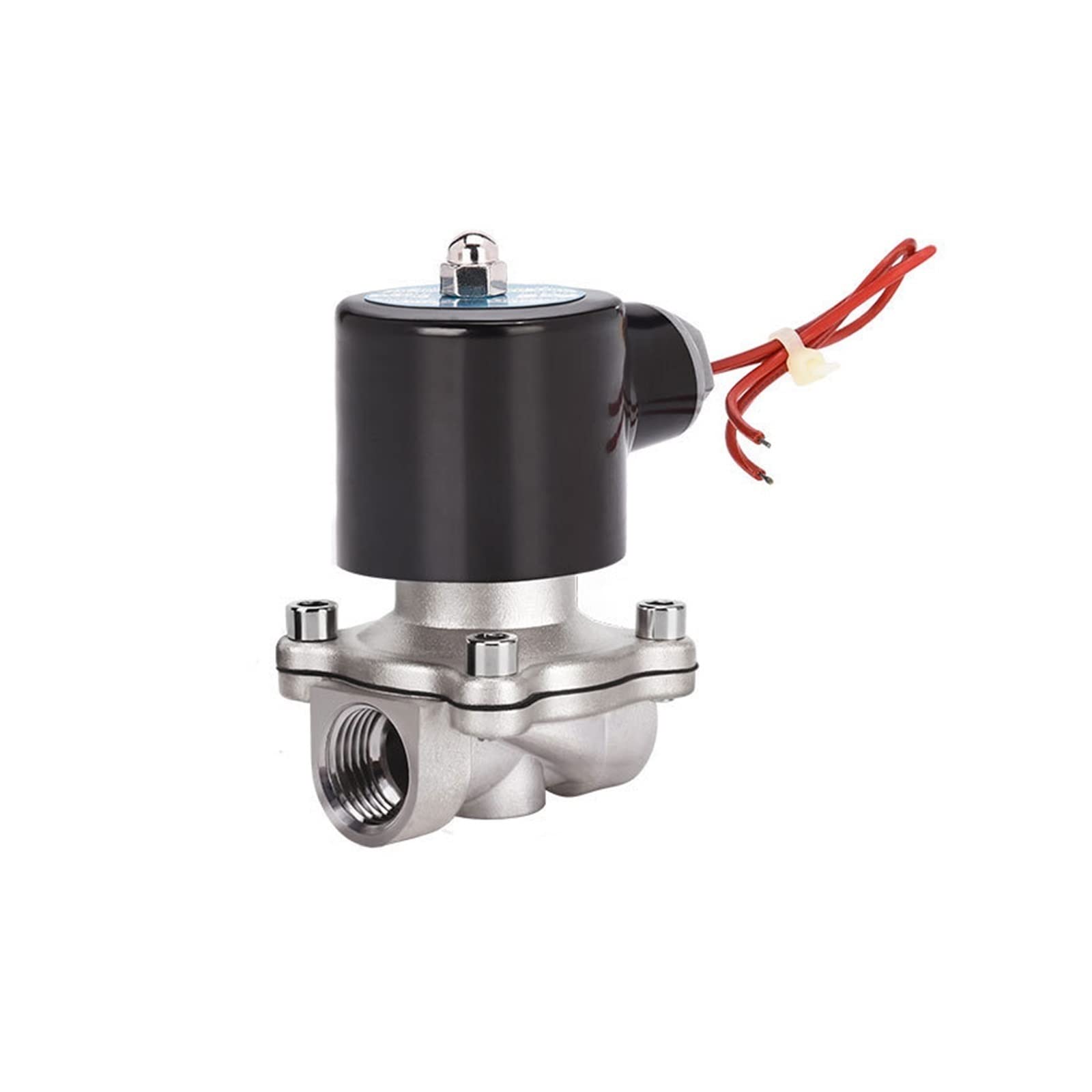1/2'' Normally Closed DN15 Stainless Steel Solenoid Valve 24V 12V 220V 110V(G-380VAC-NBR-SEAL)