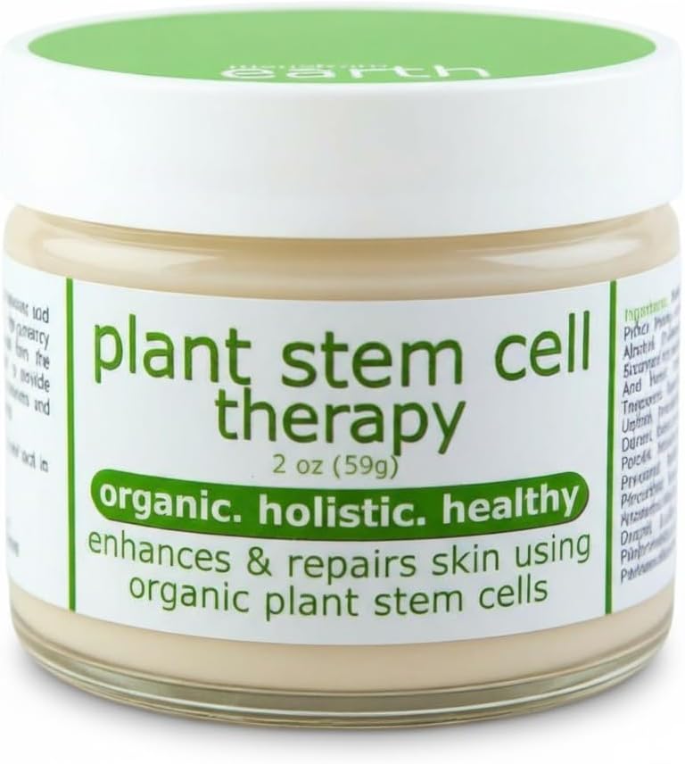Made from Earth Plant Stem Cell Moisturizer with Collagen & Hyaluronic Acid, 2oz
