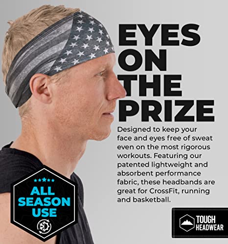 Mens Sweat Bands - Mens Headb&- Head Bands Working Out Men Sports Headb&Men Performance Headb&Men - Athletic Headbands Men Cycling Sweat Band, Football Headbands - Sweat Bands Headbands Men/Women #TOP1