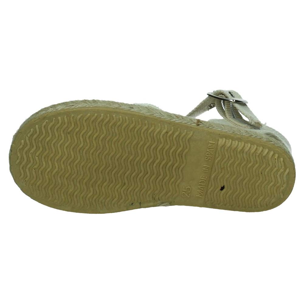 MADE IN SPAIN 263/001 Sandalias Esparto - Calzan Mucho - Pedir una Talla Menos a la Actual NIÑA Zapatillas