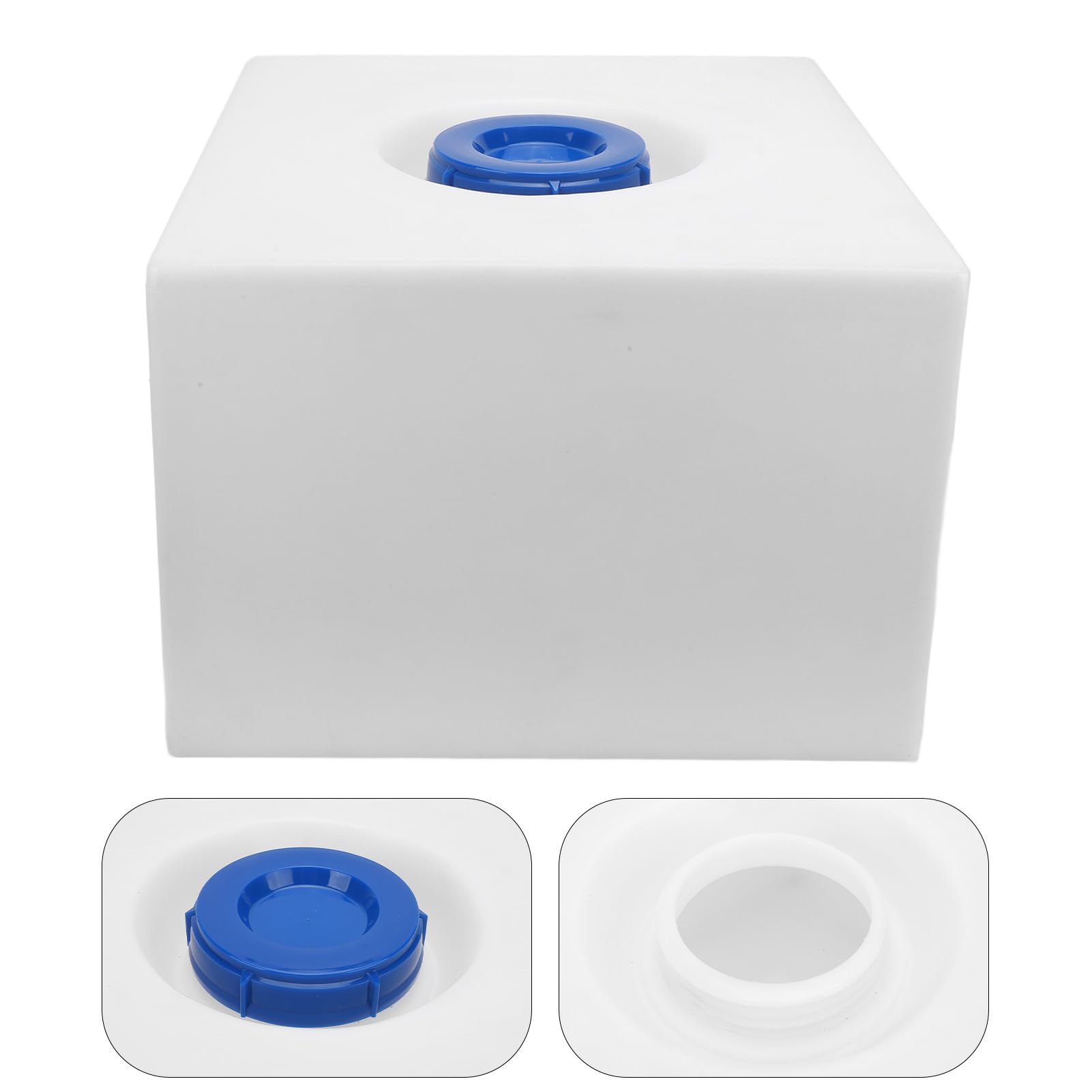 Wohnmobil-Frischwassertank, Wohnmobil-Wassertank, Frischwassertank, 24 Gallonen, 90 L, LLDPE-Frischwasserspeichertank mit 130 Mm Breiter Öffnung, Auslaufsicher, für