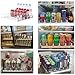 Drink Organizer for Fridge-White Automatic Pusher Glide,12oz 16oz 20oz-Soda Dispenser for Fridge-Holds up to 25 Cans