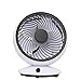 Przenośne wentylatory elektryczne mini biurko wentylatory USB 3-biegowe 370 ° Automatyczne obrót sześciolestowy Demasemble (statki od: B) sunyangde (Size : A)