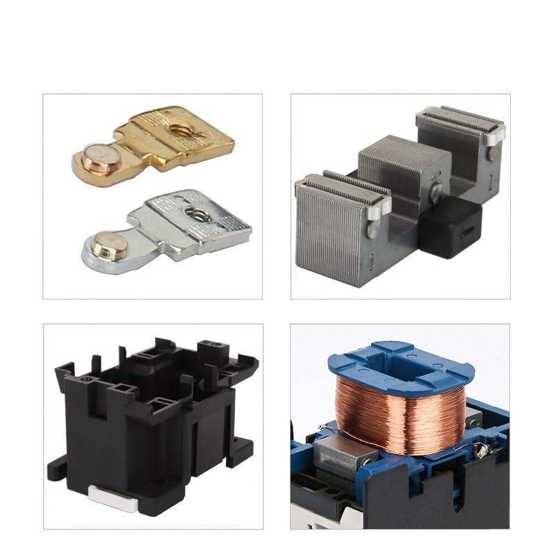 CJX2 3 Poles Miniature Contactors-Motor CJX2-3210(NO)/01(NC) 50HZ AC 380V,220V,127V,110V,48V,42V,36V,24V 1Pcs(CJX2-3210 01 127V)