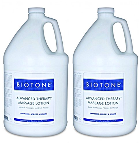 Biotone Advanced Therapy Massage Lotion, 2 x Gallons #ATL1G