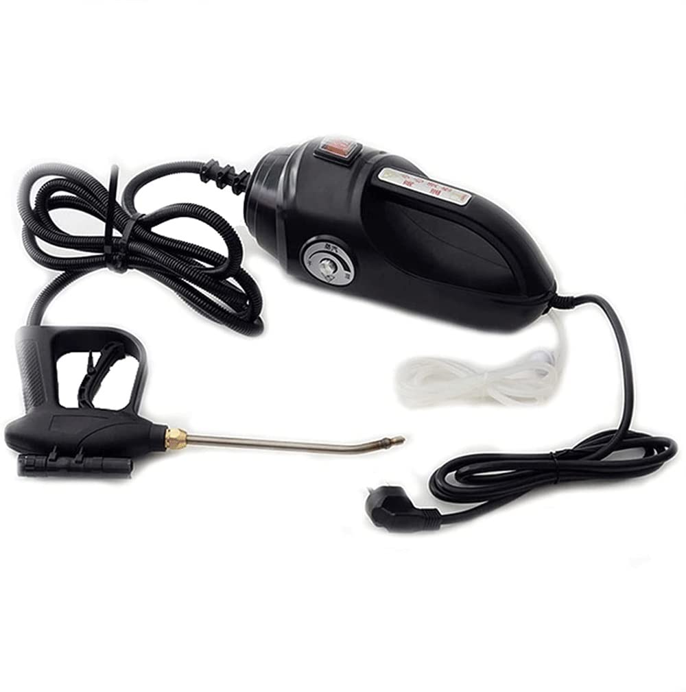 Multi-Purpose Handheld Pressurized Steam Cleaner with 6-Piece Accessories Perfect for Stain Removal Curtains Car Seats Floor Window Cleaning