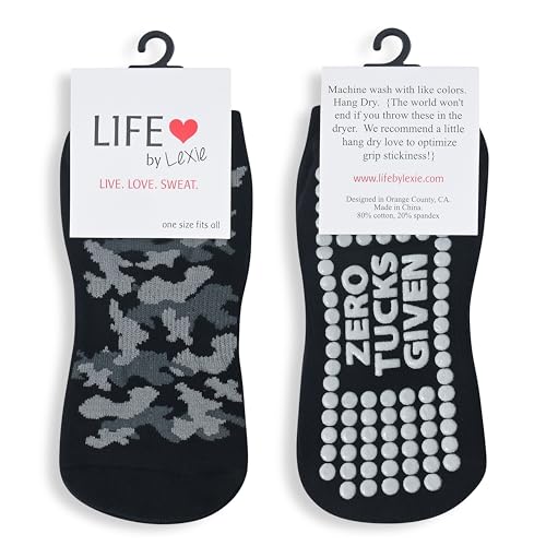 Image of Life By Lexie Sticky Grip Socks for Barre, Pilates, Lagree, Yoga, Dance Non Slip Women's Socks