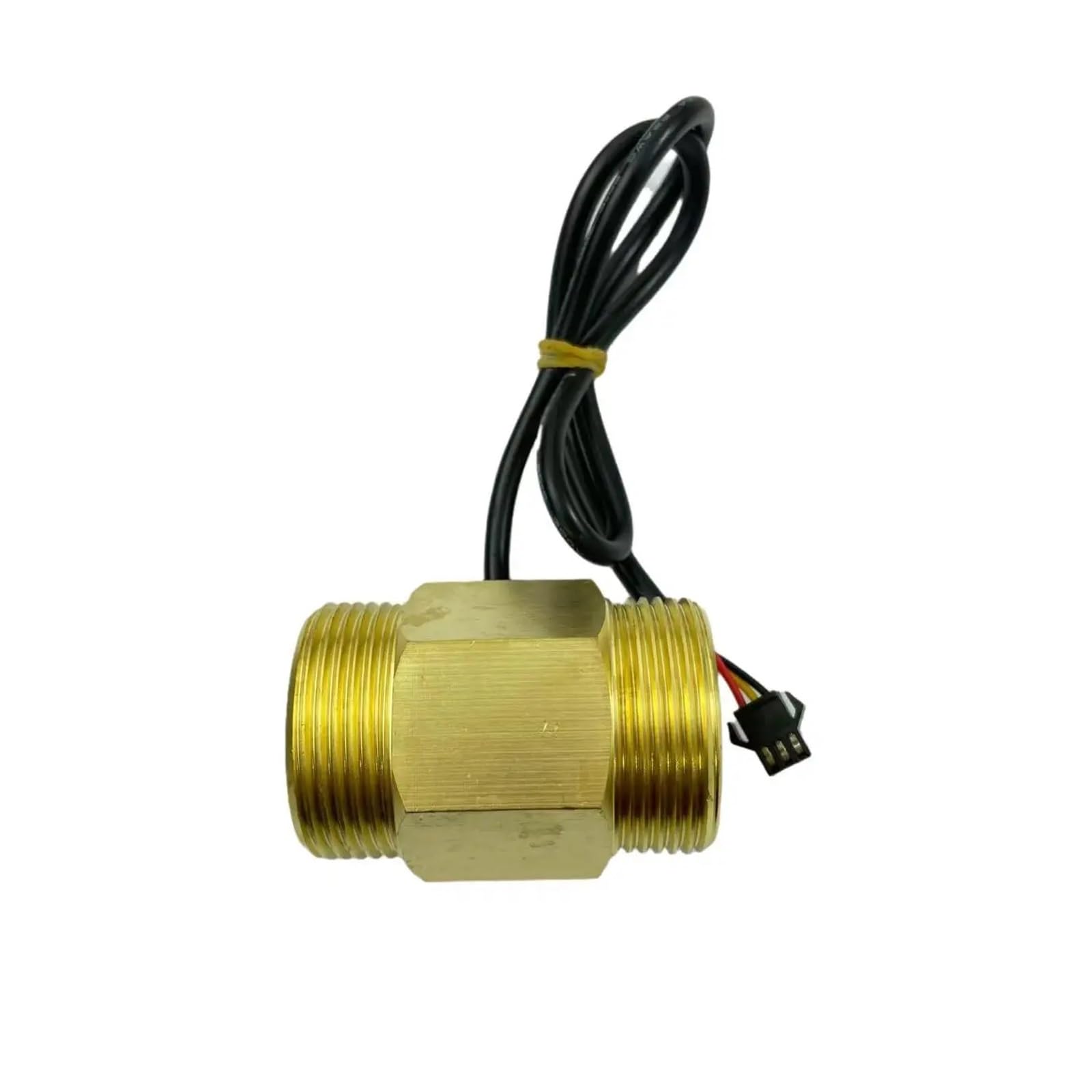 Misuratore di portata d'acqua, YF-DN32-T 3-120L/min Sensore di flusso ad effetto Hall Acqua BSP G1 1/4" Estremità filettata DN32 Connessione Errore 3% Misuratore di portata a turbina