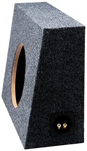 American Sound Connection Single 10" Subwoofer Regular Standard Cab Truck Sub Box Enclosure 5/8" MDF - Thumbnail 2