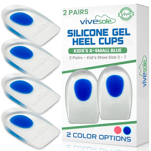 ViveSole Heel Cups for Kids