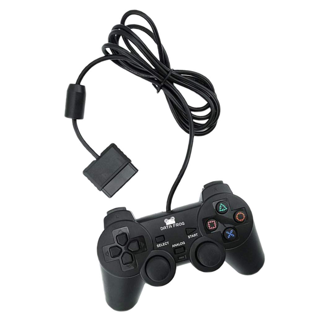2.4G Wireless Gamepad Controller Controller Twin Shock for Sony PS2 Console-image-46