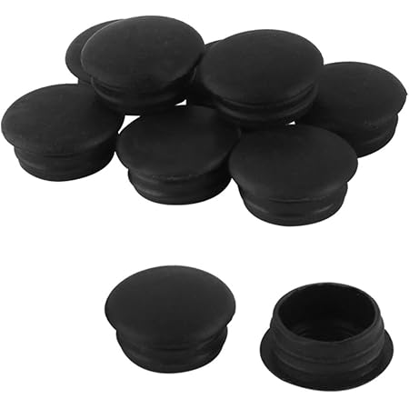 Amazon Uxcell チューブ パイプ インサート 円形 ブランクエンドキャップ プラグ栓 15mm X 18mm 10個入り Uxcell 床保護マット チェアマット 通販