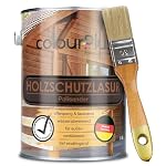 colourPlus Farbe und mehr – ColourPlus Holzschutzlasur außen 2,5 Liter - Palisander - we