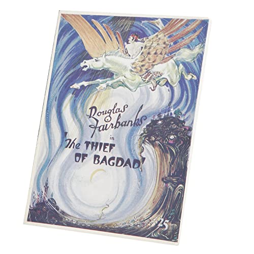 Affiche anglaise Le Voleur de Bagdad : sublimez votre salon avec une toile cinéma rétro