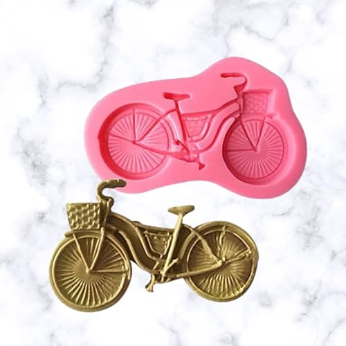 MOLDE DE SILICONA DE BICICLETA, MOLDE DE BICICLETA ÚNIC
