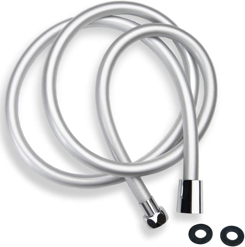 Zotti 1.5m PVC Shower Hose | Replacement Shower Hose | Leakproof and Anti Kink, Anti Burst | Universal Standard Fitting | High Pressure Resistance | Easy DIY Replacement | Includes 2 Washers