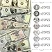 RIFENDA140 Pieces Prop Money Play Money Set for Kids, Fake Money for Pretend Play, Number Learning Education Toys for Girls Boys, 20 Pieces per Denomination, Girls Boys Birthday Gifts