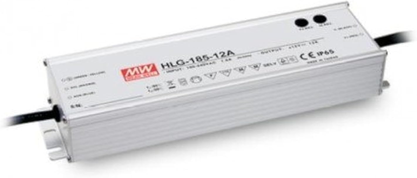 HLG-185H-36A AC/DC Power Supply Single-OUT 30V 6.2A 186W 5-Pin