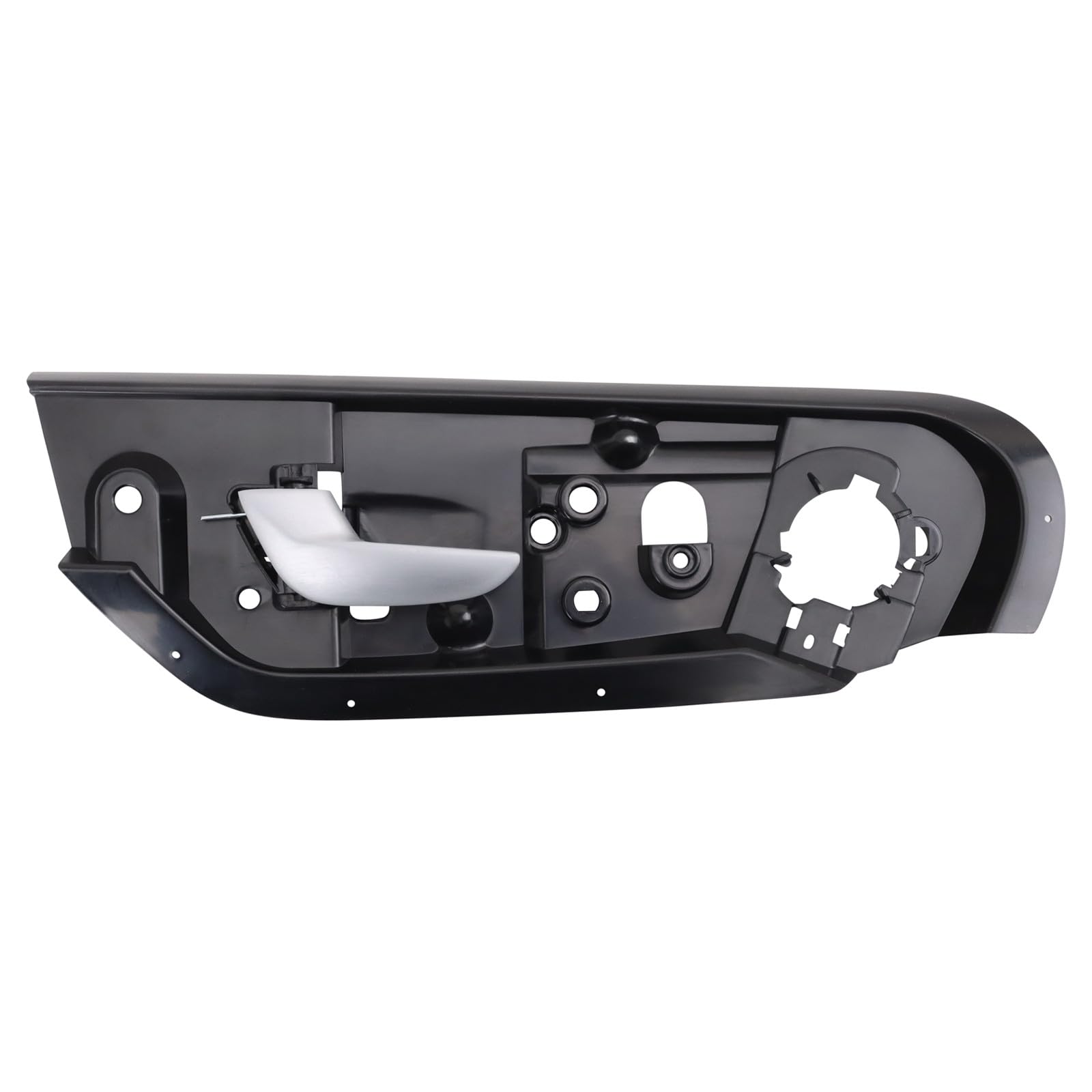Amazon.com: Front Left Interior Door Handle Black & Silver Drivers