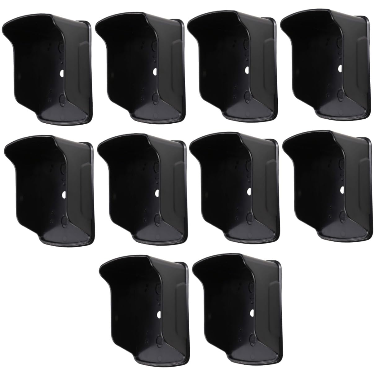 OSALADI10 Pcs Access Control Machine Rain Cover Door Wireless Key Board Controller for Switch Camera Protector Outer Decor Switch Protector Camera Rain Cover Waterproof Case Outside Abs