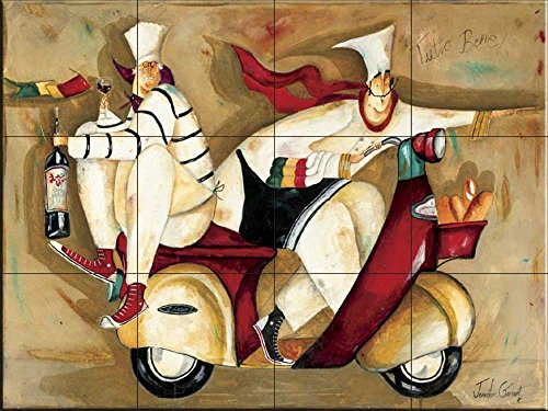 Murale di piastrelle di ceramica - Tutto Be- di