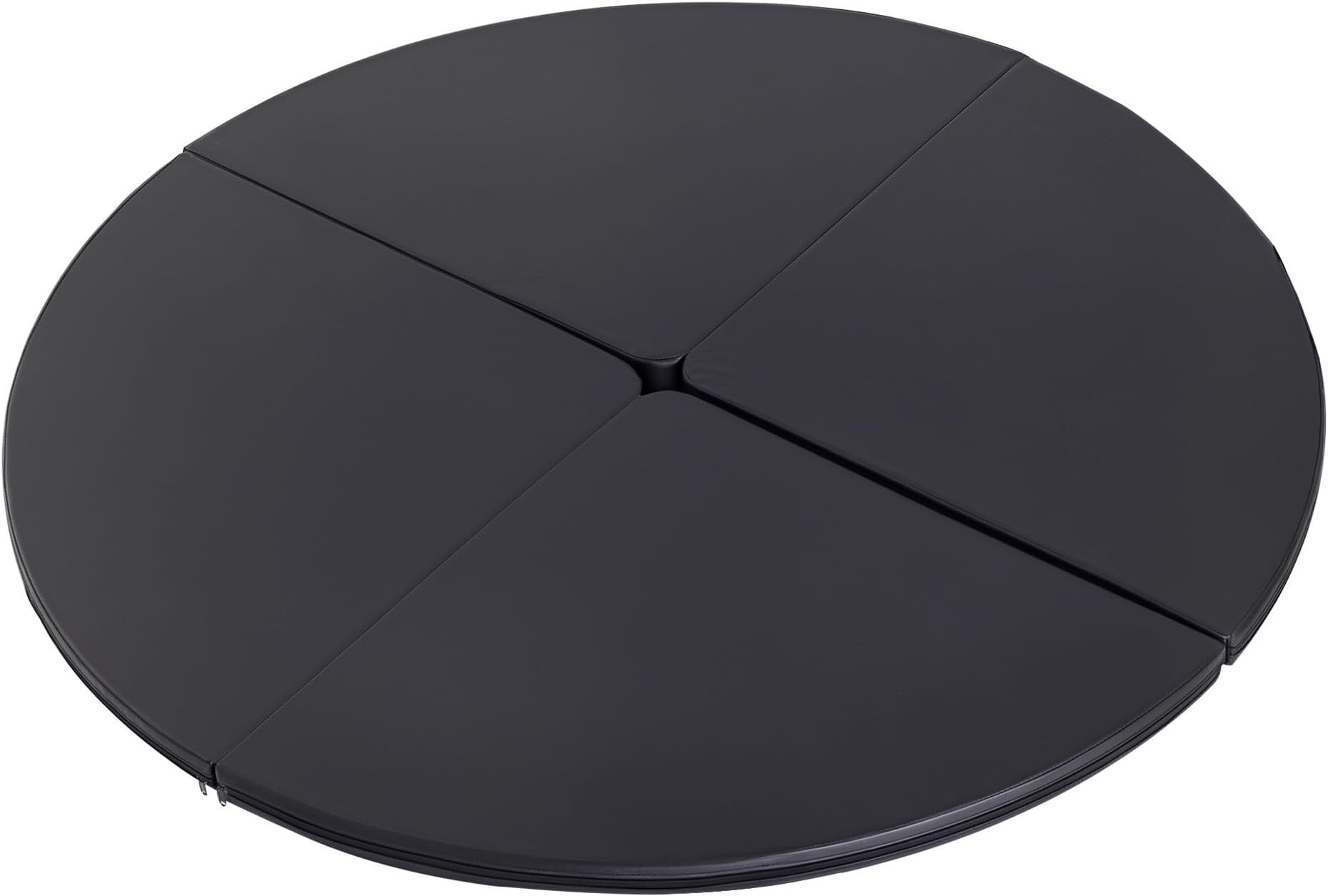 Soozier 2” T x 5’ W Round Folding Portable Pole Dance Crash Mat