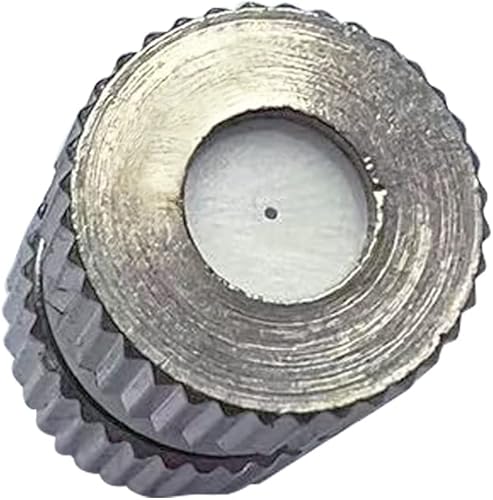 Miniatura 10 de Boquilla de nebulización chapada en níquel de latón de alta presión para sistema de niebla de enfriamiento al aire libre, orificio de cerámica