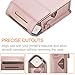 Fintie Protective Case for Fujifilm Instax Share SP-2 Smart Phone Printer - Premium Vegan Leather Bag Cover with Removable Shoulder Strap, Rose Gold