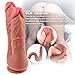KYECOCO Dõbḷè Cabeza 21.5 cm Cónşõlầdør Mujer Flexible Sìliçóná Suave Dõbḷè Pęnêtrãción...