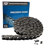 Donghua Heavy Duty Roller Chain, Ansi #80H, 10feet with Connecting Link