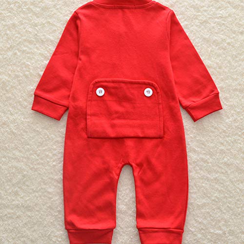 KESYOO MacacÃ£o de BebÃª Natal MacacÃ£o Infantil AlgodÃ£o BebÃª MacacÃ£o de Uma PeÃ§a MacacÃ£o RecÃ©