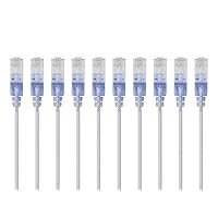 Monoprice Cavo patch Ethernet Cat6A antigroviglio, RJ45