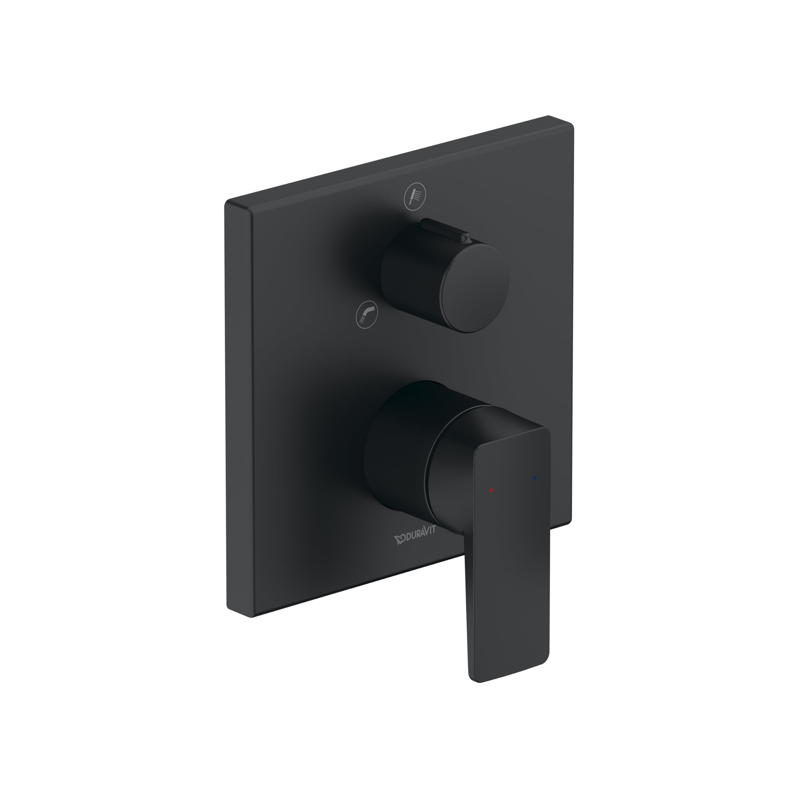 Mitigeur monocommandé encastré Duravit Manhattan noir mat MH5210012046