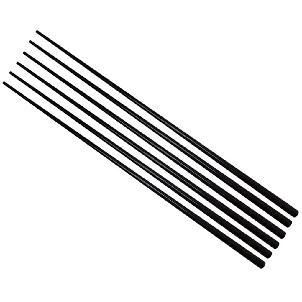 1 szt. Gwintowana stożkowa rura z włókna węglowego 7,5 mm do 6 mm OD x 680 mm(17x16-9x8x950mm)