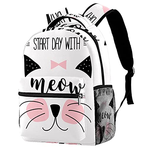 Petit sac à dos lions et zèbres dessinés main pour bébé et maman avec poches
