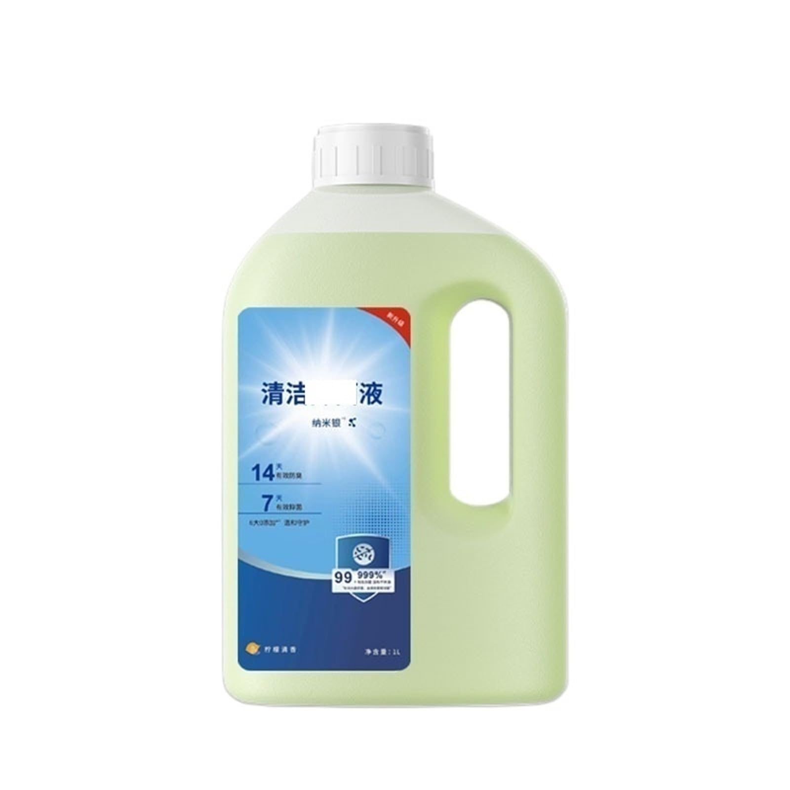Solución limpiadora multisuperficie for suelos (2 botellas), compatible con ECOVACS DEEBOT X1/X2/T10/T20/T30. Agente de limpieza de repuesto.(A)