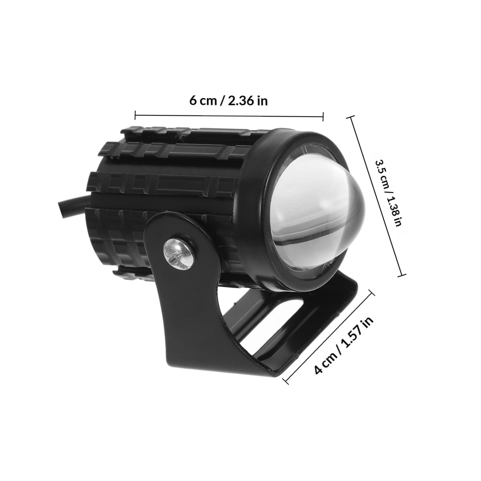 Focos LED para motocicleta luces auxiliares todoterreno y antiniebla para bicicleta eléctrica 8