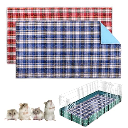 Blaoicni BLAO552238 2 Pcs Guinea Pig Cage Liner,Guinea Pig Bedding cover