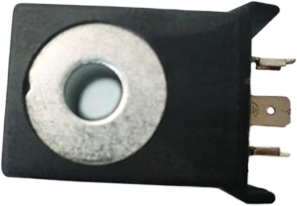 1pc Solenoid Valve Coil Copper Coffee Machine Solenoid Valve Coil Small Hole 10mm Big Hole 13mm Height 40mm(DC12V)